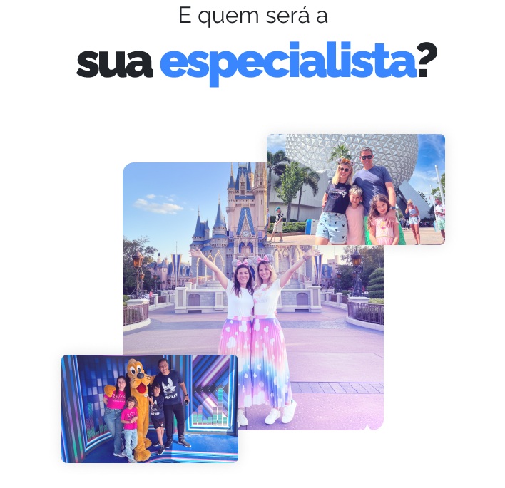 E quem será a sua especialista?